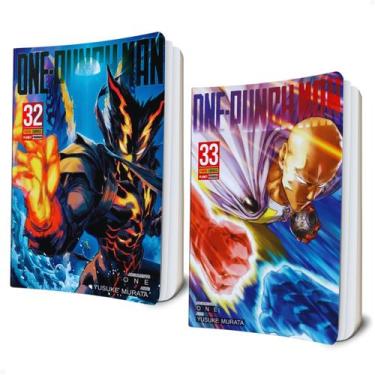 Imagem de One Punch Man Mangá Volume 32 e 33 KIT Panini em português BR