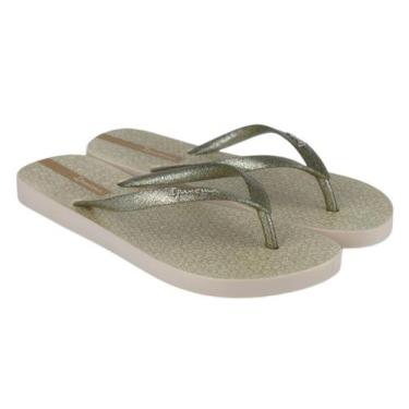 Imagem de Chinelo Ipanema Glitter, 37, Dourado