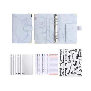 Imagem de Caderno A6 Multicolorido Com Folhas Soltas, Livro De Economias Destacá