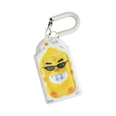 Imagem de Chaveiro Porta-Cards De Ídolos K-Pop De Animais Fofos Para Cartões De 