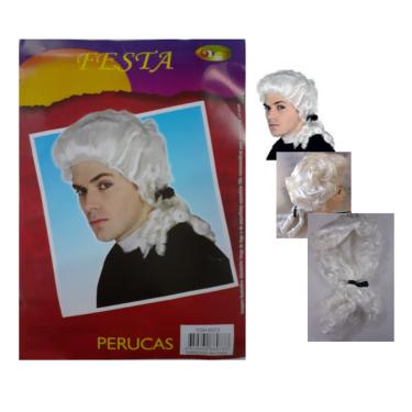 Imagem de Fantasia Peruca Luiz Xv Cosplay Festas E Eventos