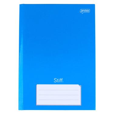 Imagem de Caderno Jandaia Brochura Capa Dura 1/4 Azul 96 Folhas