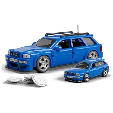 Imagem de Hot Wheels BRICK SHOP Speed 94 Audi AVANT 1:32 253PC - Mattel