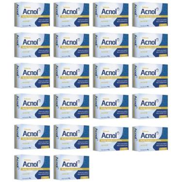 Imagem de Kit 22 Sabonetes Acnol Arte Nativa 90g para Pele Oleosa Acneica Cravos