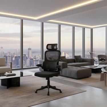 Imagem de Cadeira Ergonômica DR-X Giratória Escritório Home Office Preto