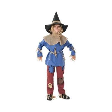 Imagem de Fantasia De Espantalho Para Meninos E Meninas, Fantasia De Halloween P