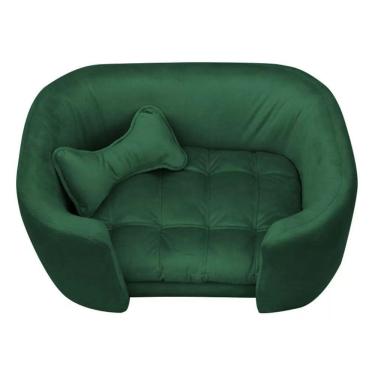 Imagem de Cama Pet Poltrona Baby Hanna Veludo - Ssx Multicoisas Cor Verde