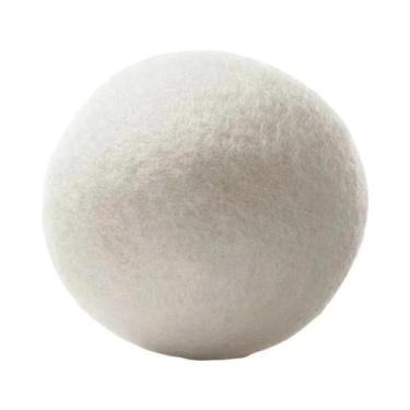 Imagem de Bolas De Lã Reutilizáveis Para Secadora De Roupa, Amaciante De Tecidos