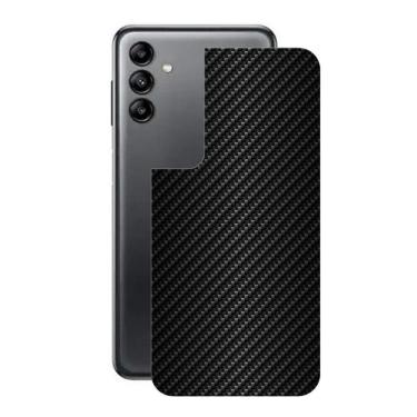 Imagem de Película Galaxy A04S - Traseira Fibra Carbono Preta -Gshield