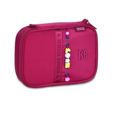 Imagem de Estojo Box Escolar Feminino Rebecca Bonbon 36 elasticos-Feminino