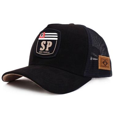 Imagem de Boné Sacudido`s - Estados - SP - Preto