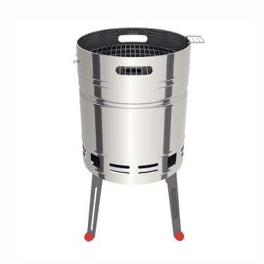 Imagem de Churrasqueira A Carvão Tcp 400 Aço Inox Bandeja Para Carvão Em Aço Esmaltado - Tramontina 26500006