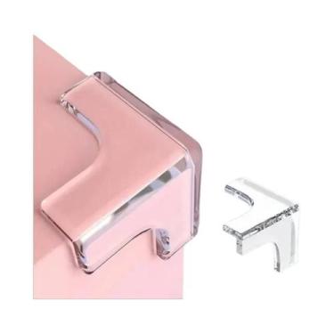 Imagem de Protetores De Canto Transparentes Anticolisão Para Mesa De Centro 10 P