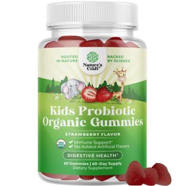 Imagem de Suplemento de saúde Natures Craft Kids Probiótico Gummies