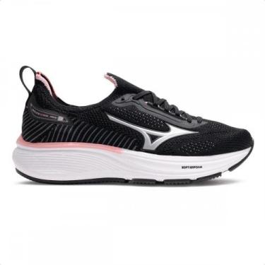 Imagem de Tenis Mizuno Cool Ride 3 Ptrosa Feminino, Preto, 36
