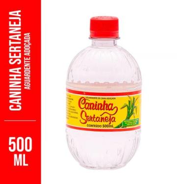 Imagem de Cachaça Caninha Sertaneja 500ml caixa com 12unidade
