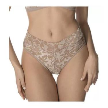 Imagem de Calcinha Alta Cavada Olimpo Demillus Cós Firma Barriguinha - PE, PE, B