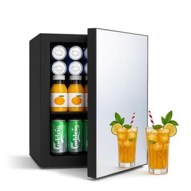 Imagem de Mini Geladeira DOGHLY 27 Litros Porta Espelhada 24 Latas