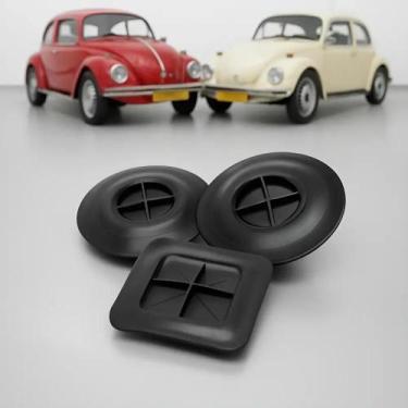 Imagem de Kit Tampa Caixa Estepe + Tampa Caixa Direcao Fusca Variant - Congratul