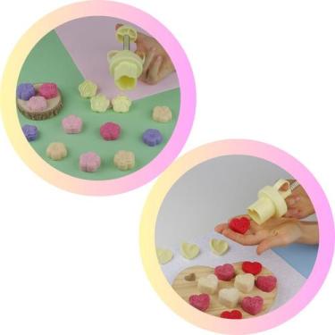 Imagem de Kit 02un Ejetor Max Flores e Corações para Doces e Brigadeiros BlueSta