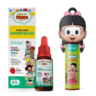 Imagem de Kit roll-on kids blend oleos rosinha + flor concentração therapi - THÉ