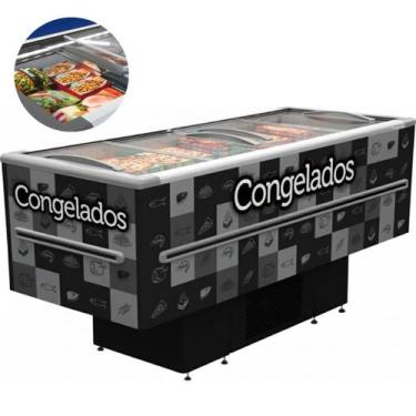Imagem de Ilha De Congelados Conservador 568 Litros Dupla Ação ICED Led Fricon, 