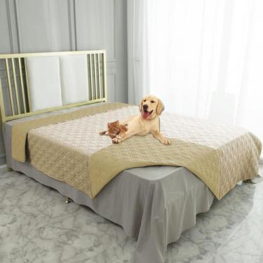 Imagem de Capa Impermeável Reversível para Cama de Cachorro Ameritex