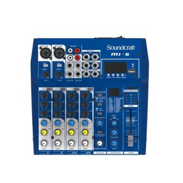 Imagem de Mesa De Som Soundcraft Mi6 Profissional 6 Canais