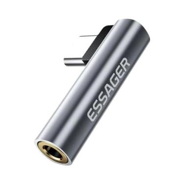 Imagem de Adaptador De Áudio Tipo-C Para Jack De 3,5mm Para iPhone 16 15 14 13 S
