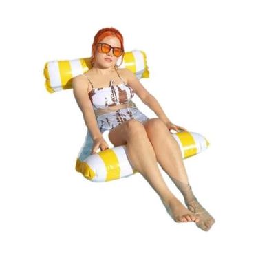 Imagem de Boia Inflável 4 Em 1 Para Piscina, Tipo Rede E Cadeira De Descanso, Mo