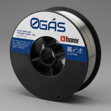 Imagem de Arame Mig Sem Gás Auto Protegido Zero 0,8mm 1kg Boxer
