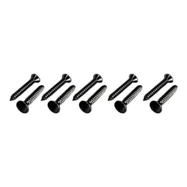 Imagem de Parafuso moldura humbucker guitarra preto 10un ele0153 - ELEPHANT