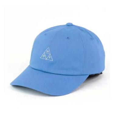 Imagem de Boné HUF Essentials Triple Triangle Curved Visor Dad Hat Blue - HUF Wo