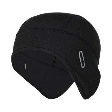 Imagem de Gorro Térmico De Inverno Para Homens, Capuz De Ciclismo, Forro Para Ca