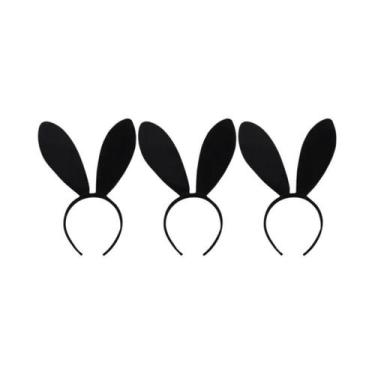 Imagem de Conjunto De Faixas De Cabelo Com Orelhas De Coelho 1-20 Peças, Acessór