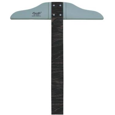 Imagem de Régua T Fenólica 100cm Trident Bordas de Acrílico e Cabeçote Fixo Mod 