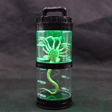 Imagem de Figura Alienígena Romulus Com Facehugger Luminoso, Jarro Xenomorfo, Em