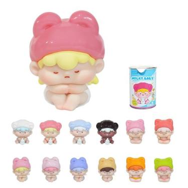 Imagem de Figuras Blind Box UNICOBOX Milky Baby Série 3 Peças
