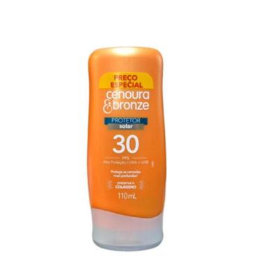 Imagem de Cenoura&bronze protetor solar fps 30 110ml - CENOURA & BRONZE