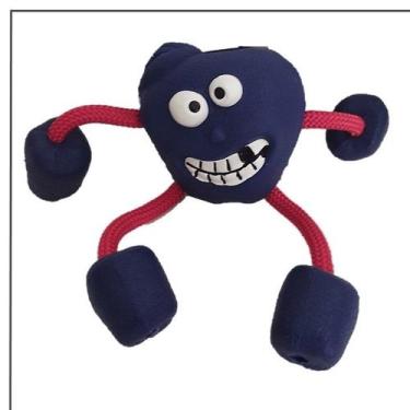 Imagem de Brinquedo Cachorro Mordedor muito resistente Maçã c/ corda - German Ha