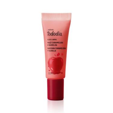 Imagem de Gloss Labial Tododia Maçã Caramelada Baunilha Hidratação 24h Brilho Na