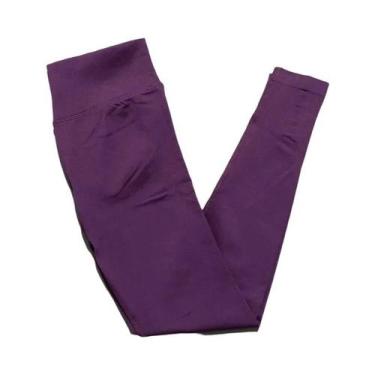 Imagem de Calças De Yoga De Cintura Alta Para Mulheres HISTELLO, Leggings Sem Co