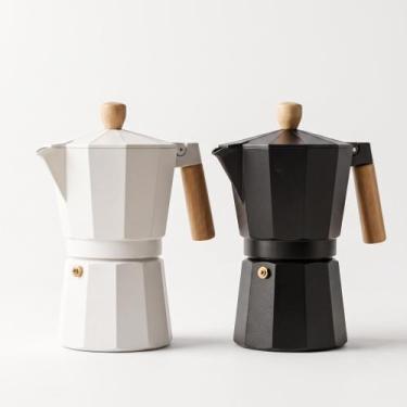 Imagem de Cafeteira Italiana Milão 300ml 6 Xícaras Alumínio Café Expresso Premiu