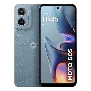 Imagem de Smartphone Celular Motorola Moto G05, 128GB, 4GB RAM, Android 15, Bate