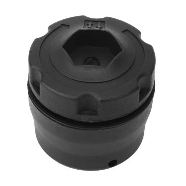 Imagem de Conjunto de cortador de escova Walfront Lawn Mower, Strimmer Head String Trimmer Acessórios Ferramenta de poda para aparador de grama, operação simples, plástico preto