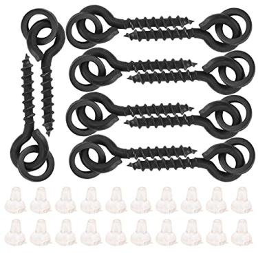 Imagem de Parafusos de isca Chod Rig Ring Stop, Leve e Compacto Conveniente e Prático. Parafusos de isca estável com batentes de anel de carpa para parafuso de gancho de pesca de carpa(Branco)