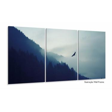 Imagem de Quadro Decorativo Paisagem Águia 120x60 em tecido