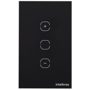 Imagem de Interruptor Dimmer Smart Wi-Fi Touch 1 Tecla EWS 1101 Preto Intelbras