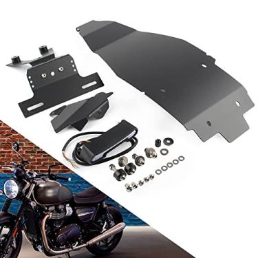 Imagem de FINMOKAL Luz Traseira Do Suporte Da Placa Do Número Da Licença Para Street Twin 900 2016-2020 2021