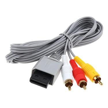 Imagem de Cabo Av Áudio E Vídeo 3Rca Para Nintendo Wii e Wii U
